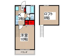 M.Bleuetの物件間取画像